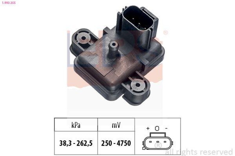EPS Luftdrucksensor, Höhenanpassung Made in Italy - OE Equivalent