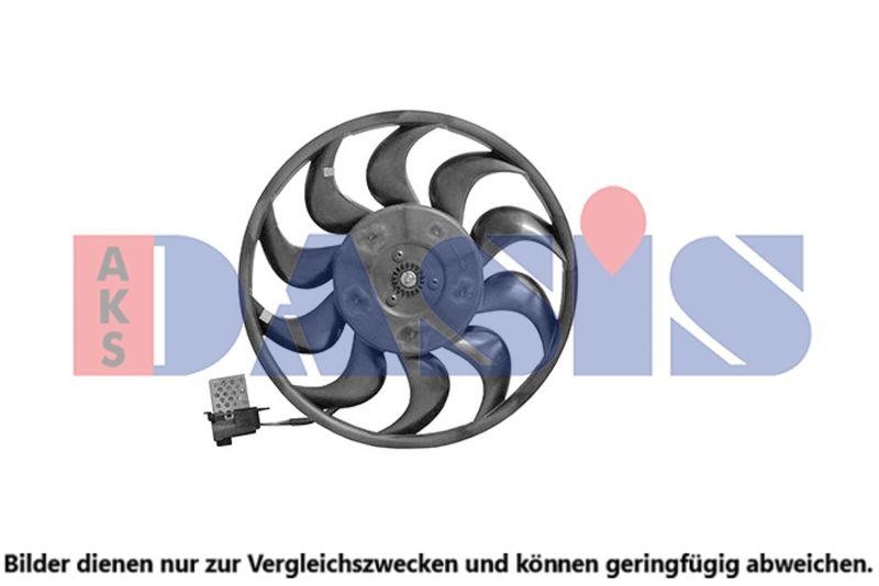 AKS DASIS Lüfter, Motorkühlung