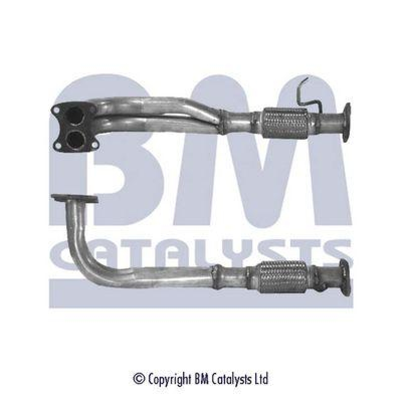 BM Catalysts Abgasrohr Vorne passend für Rover 100 Metro Schrägheck...