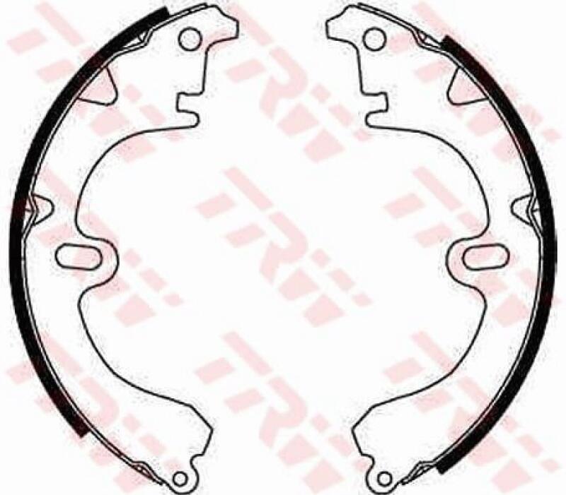 TRW Brake Shoe Set