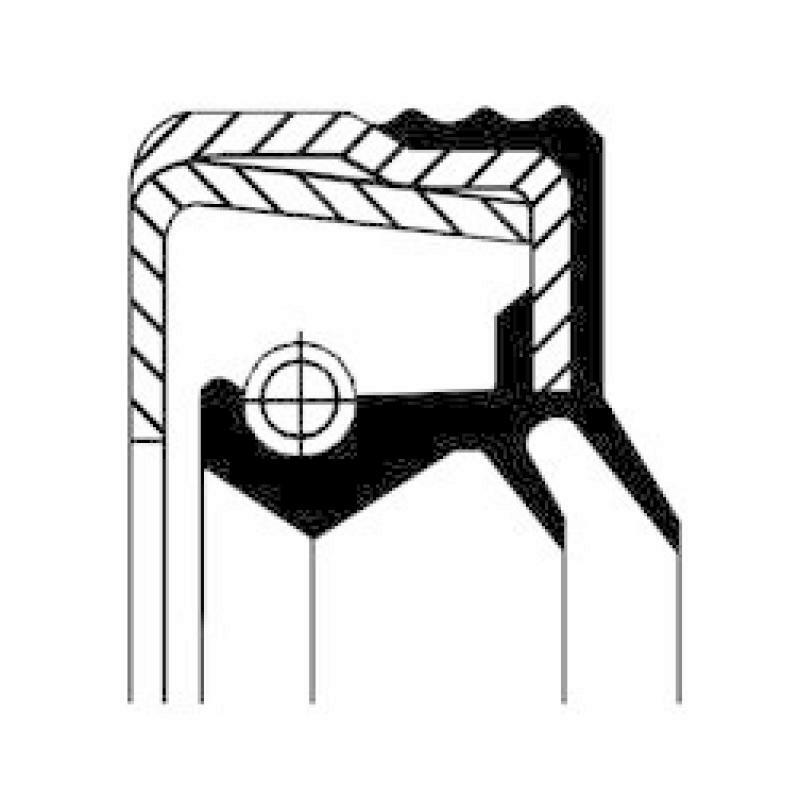 CORTECO Shaft Seal, differential