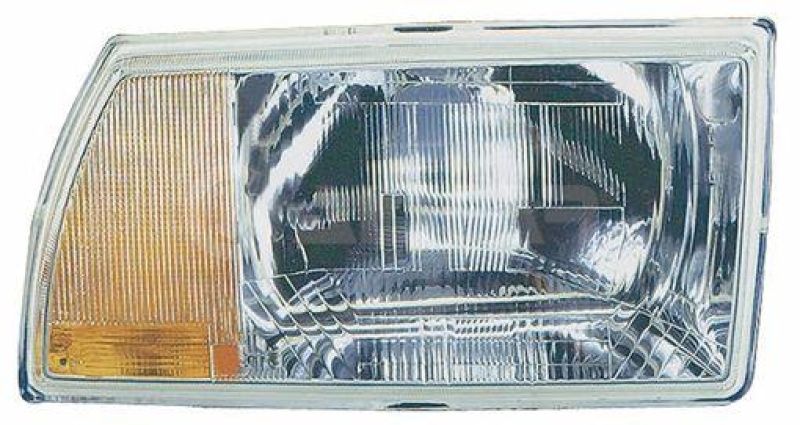 1x Hauptscheinwerfer H4 Rechts passend f&uuml;r Citroen Visa ab 2 10 BJ bis 12/1995