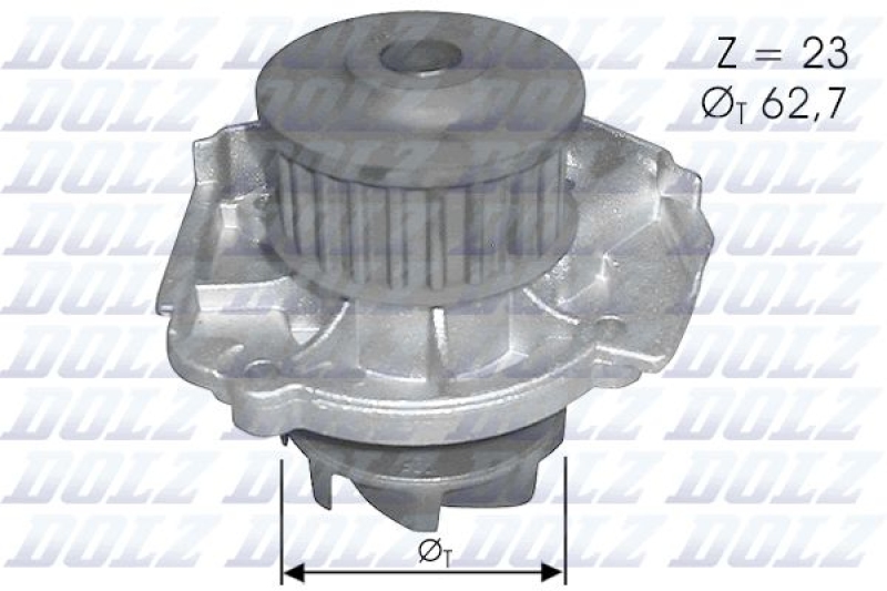 DOLZ Water Pump, engine cooling