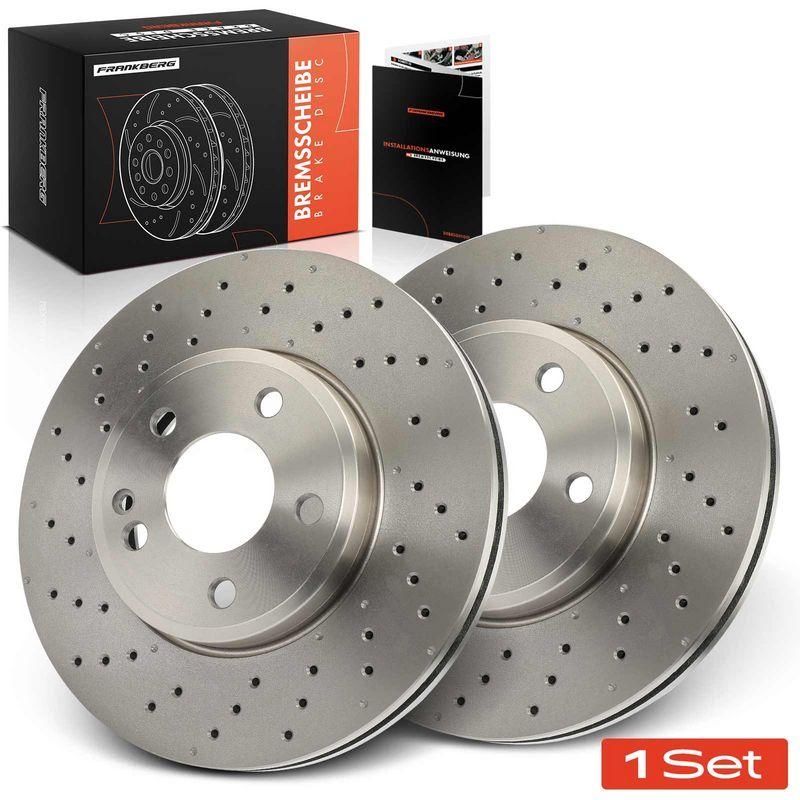2x Frankberg Bremsscheiben Vorderachse 5481FB0034324