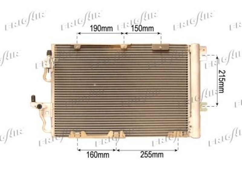 FRIGAIR Kondensator, Klimaanlage