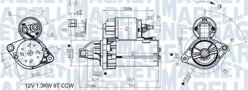 MAGNETI MARELLI Starter