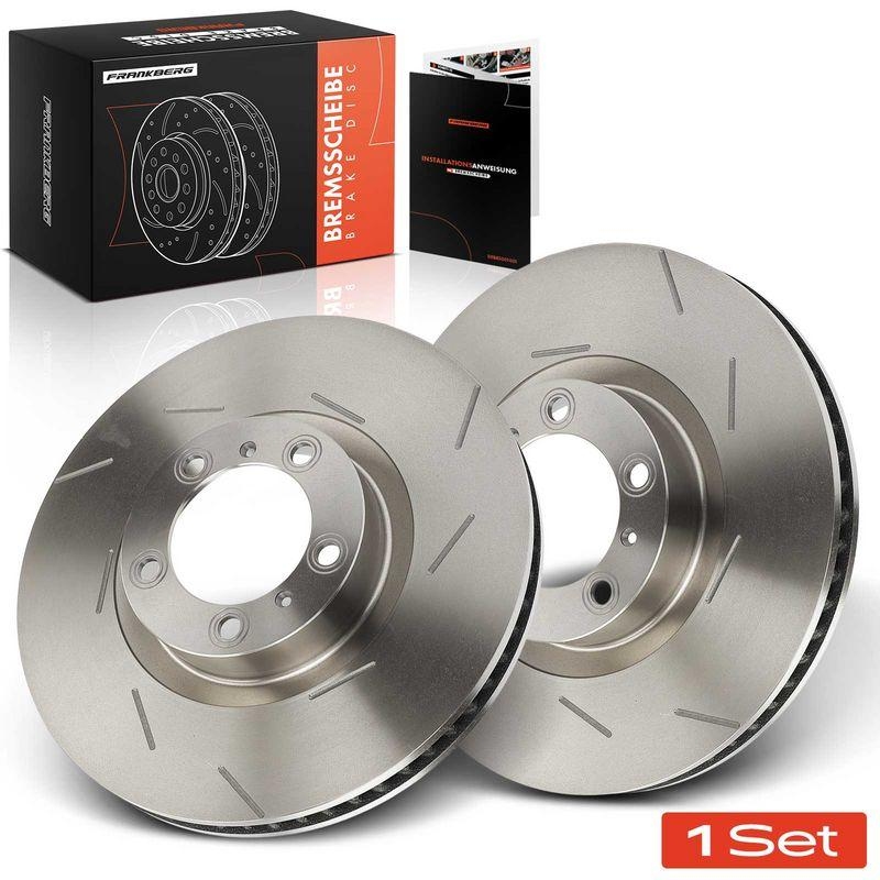 2x Frankberg Bremsscheiben Vorderachse 5481FB0034325