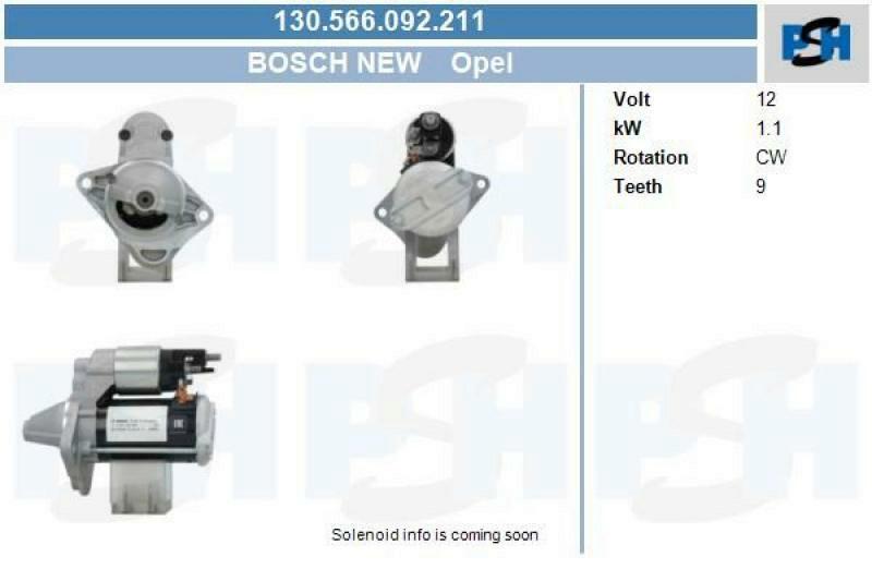 BV PSH Starter 130566092211