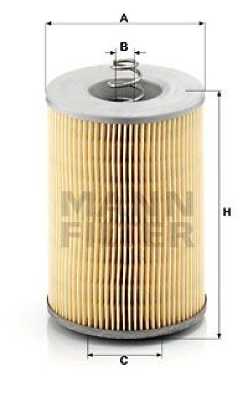 MANN-FILTER Filter, operating hydraulics