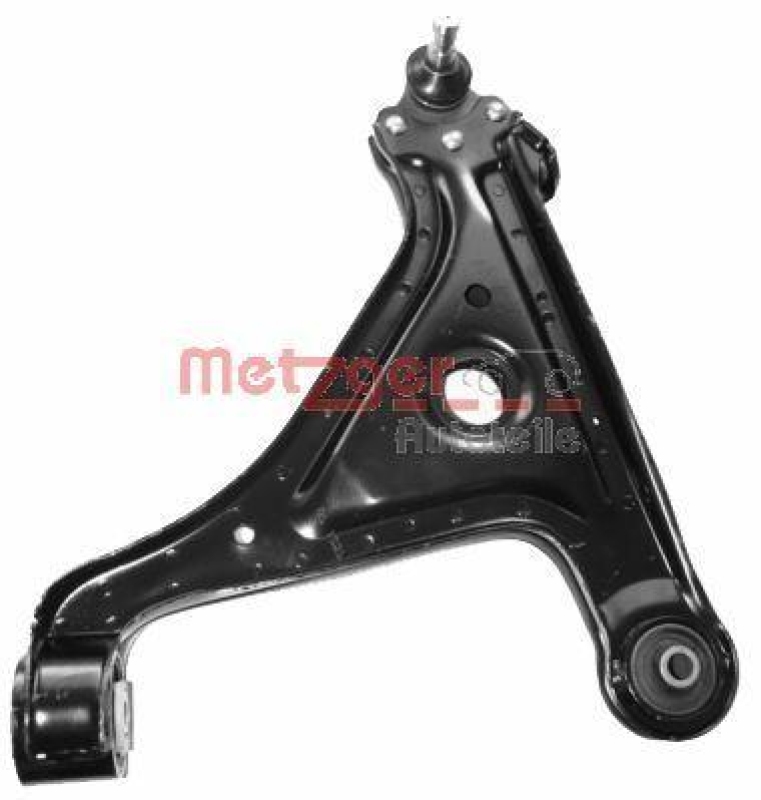 METZGER Control/Trailing Arm, wheel suspension