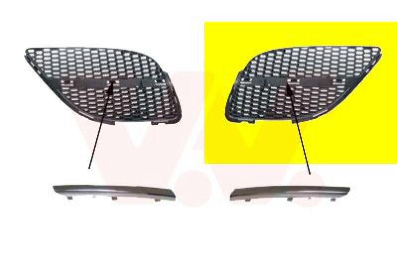 VAN WEZEL Radiator Grille