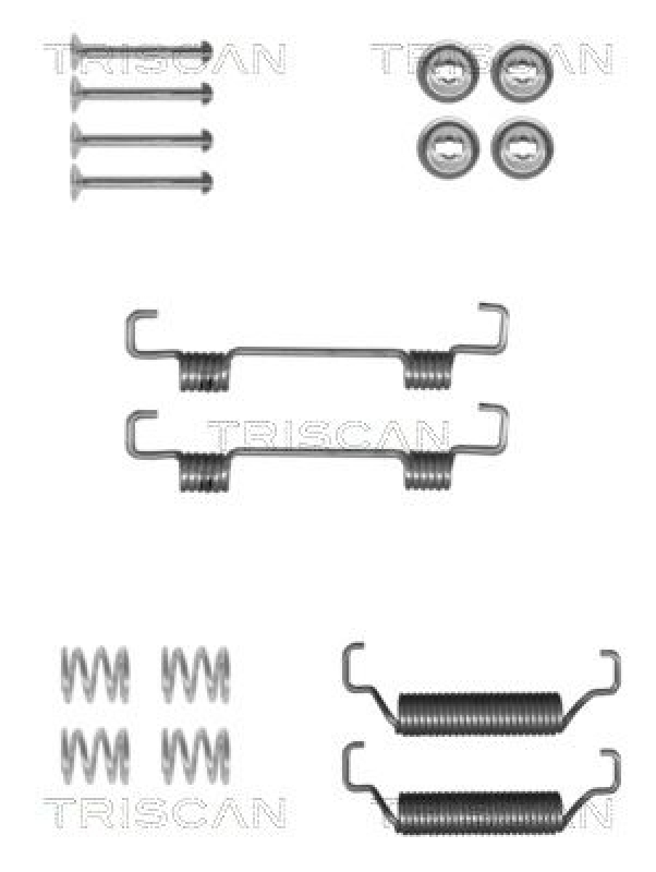 TRISCAN Accessory Kit, parking brake shoes