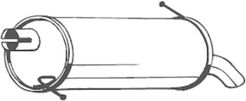 BOSAL Endschalld&auml;mpfer 154-323