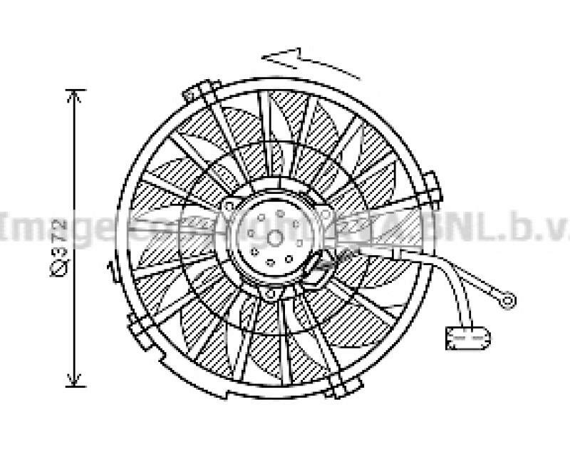 AVA QUALITY COOLING Lüfter, Motorkühlung
