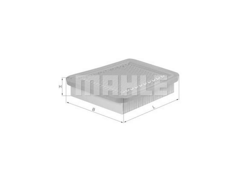 MAHLE ORIGINAL Luftfilter