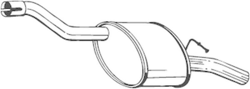 BOSAL Endschalldämpfer