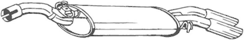 BOSAL Endschalld&auml;mpfer 233-381
