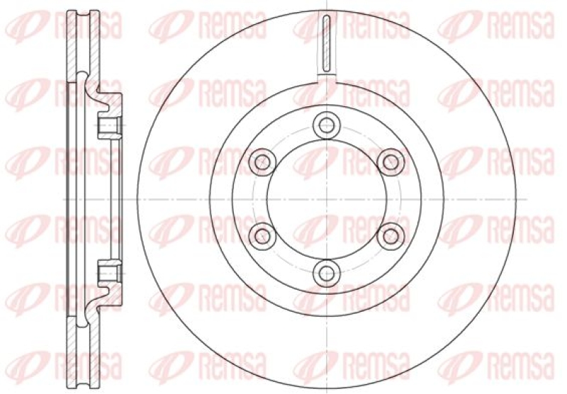 2x KAWE Brake Disc