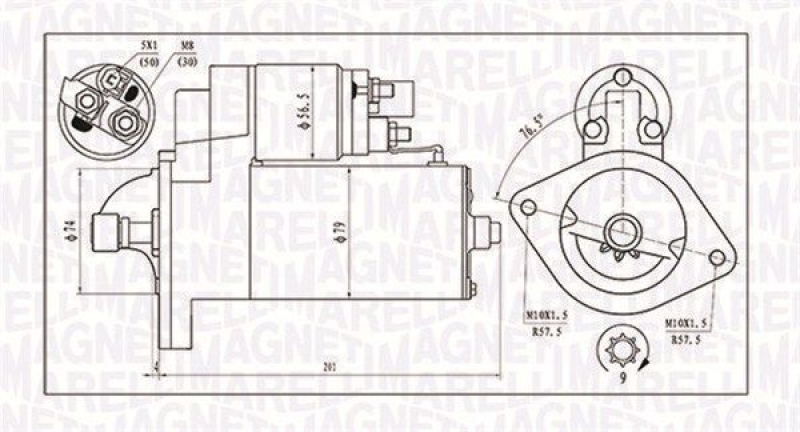 MAGNETI MARELLI Starter