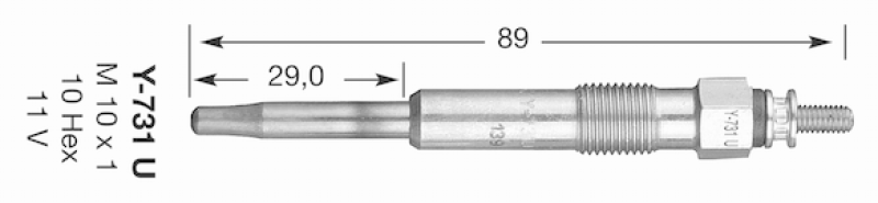 NGK Glühkerze D-Power