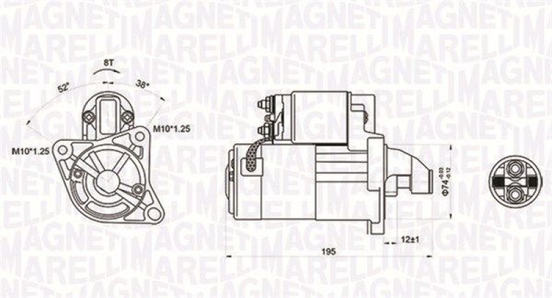 MAGNETI MARELLI Starter