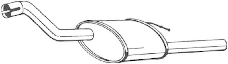 BOSAL Endschalld&auml;mpfer 154-331