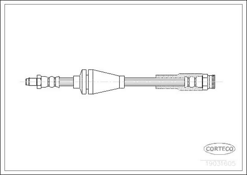 CORTECO Bremsschlauch