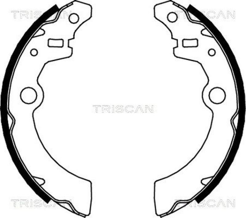 TRISCAN Bremsbackensatz 8100 69001