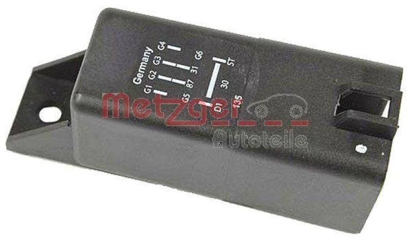 METZGER Relay, glow plug system OE-part