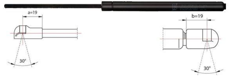 METZGER Gasfeder, Koffer-/Laderaum 2110381