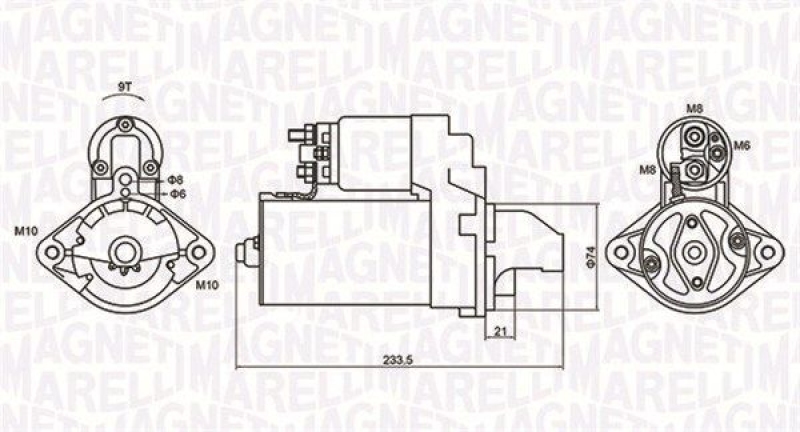 MAGNETI MARELLI Starter