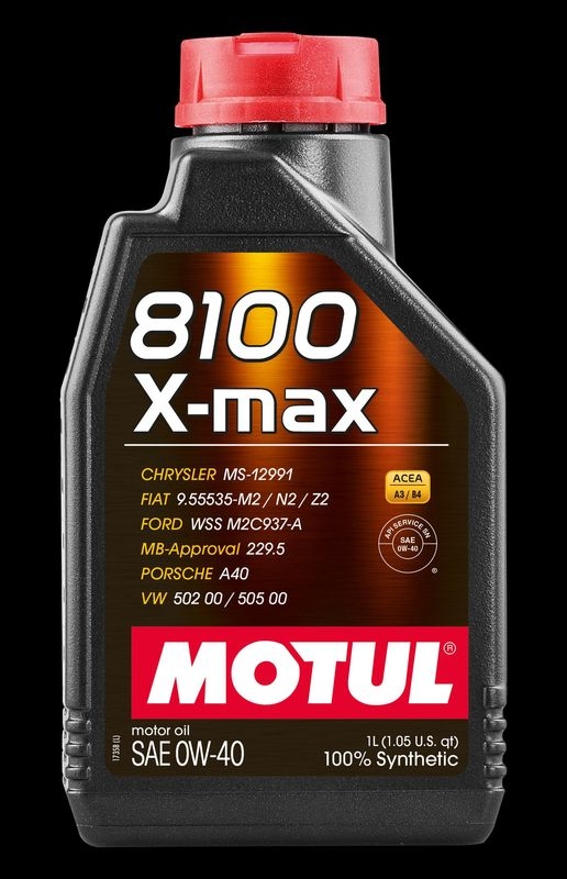 MOTUL Motoröl 8100 X-MAX 0W-40