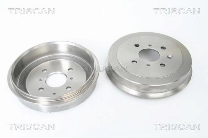 2x TRISCAN Brake Drum
