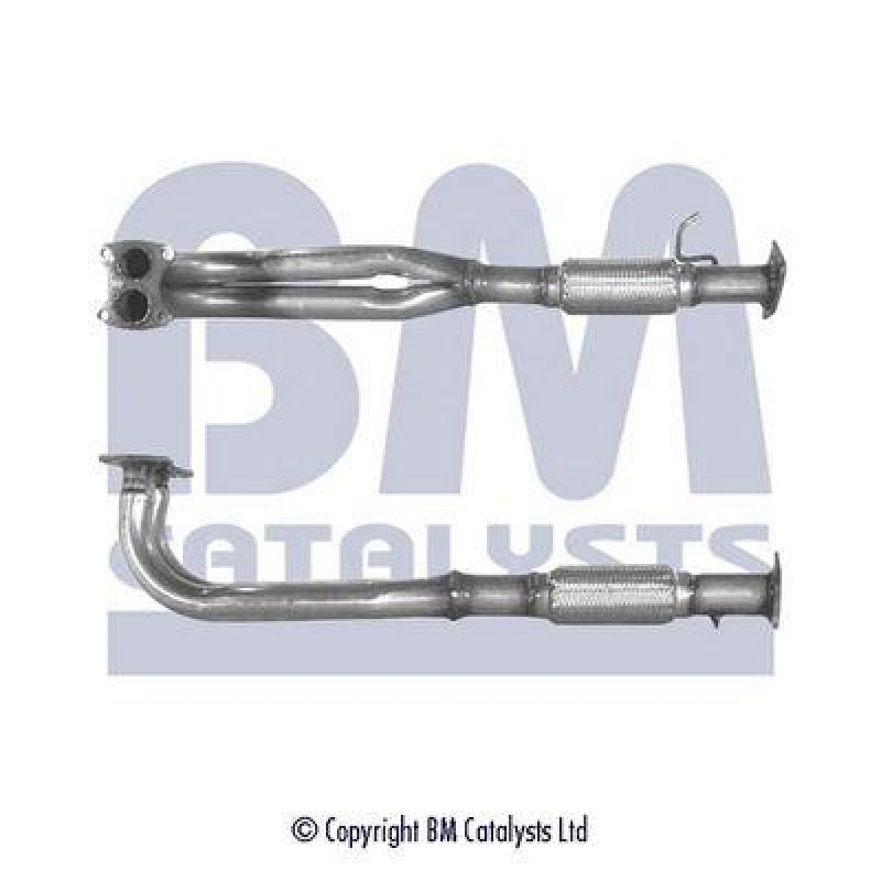 BM Catalysts Abgasrohr Vorne passend für Rover 200 2 218 K Vi Coupe 1.8 ...