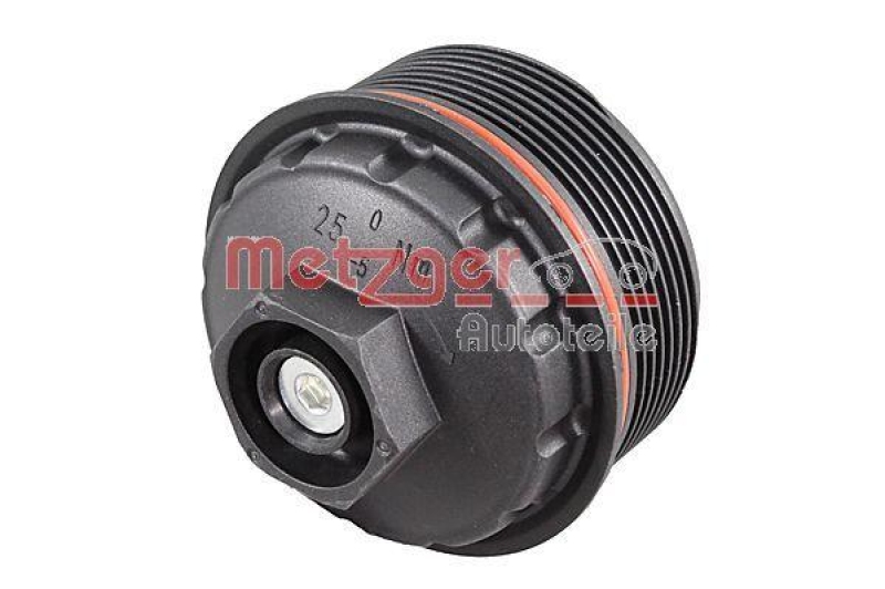 METZGER Cap, oil filter housing