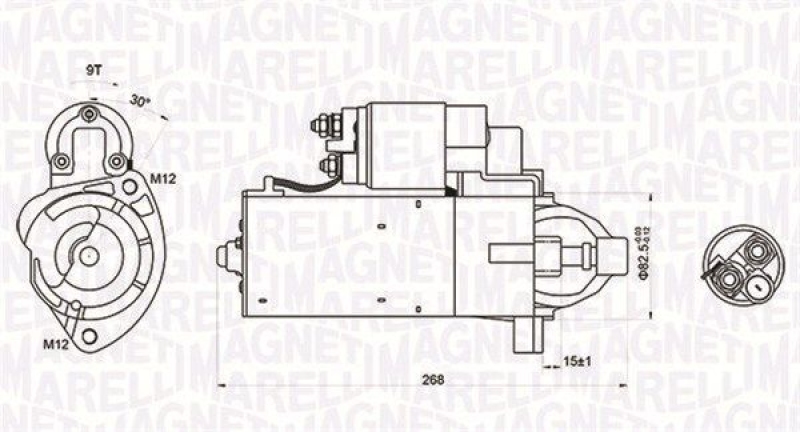 MAGNETI MARELLI Starter