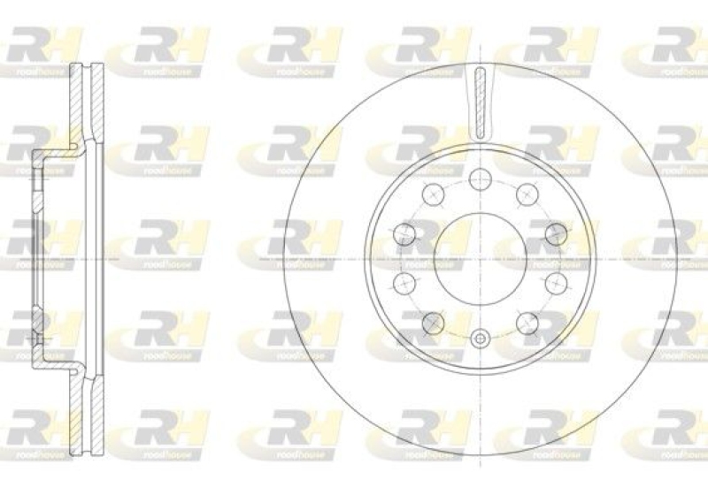 2x ROADHOUSE Bremsscheibe