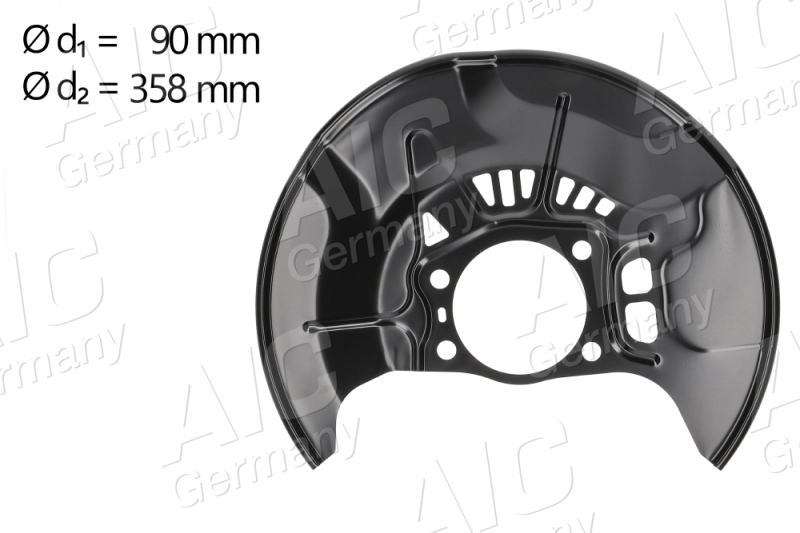 AIC Spritzblech, Bremsscheibe Original AIC Quality 58811
