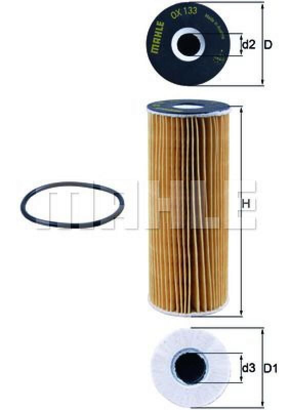 MAHLE Oil Filter