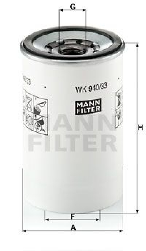MANN-FILTER Kraftstofffilter