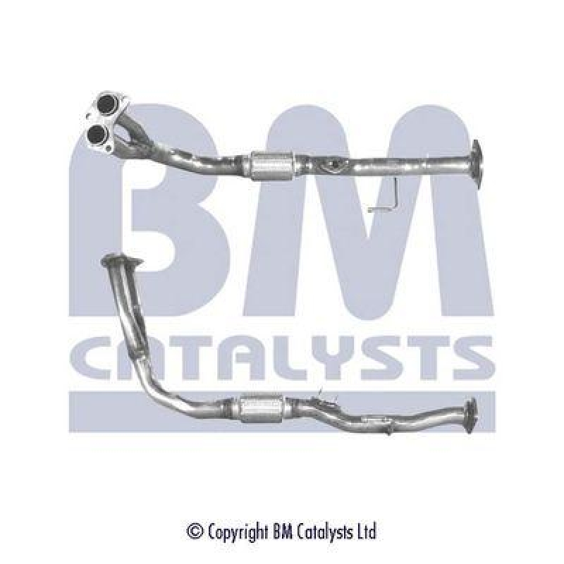BM Catalysts Abgasrohr Auspuffanlage Vorne passend für Toyota Camry 2.2 ...