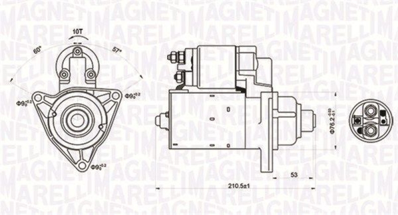 MAGNETI MARELLI Starter