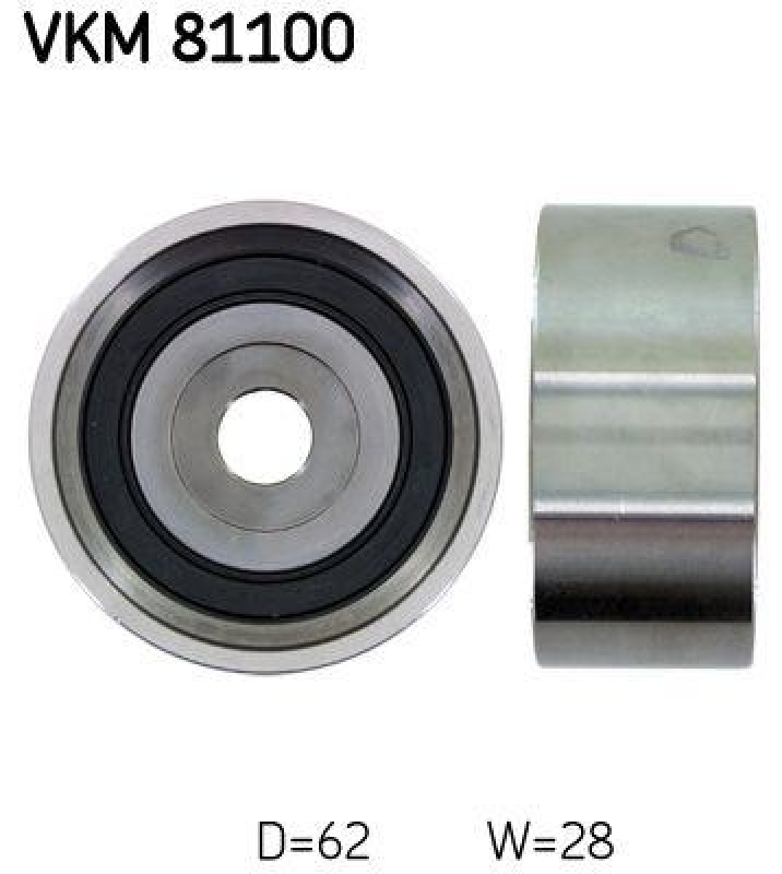 SKF Umlenk-/Führungsrolle, Zahnriemen