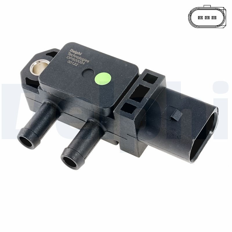 DELPHI Sensor, Abgasdruck