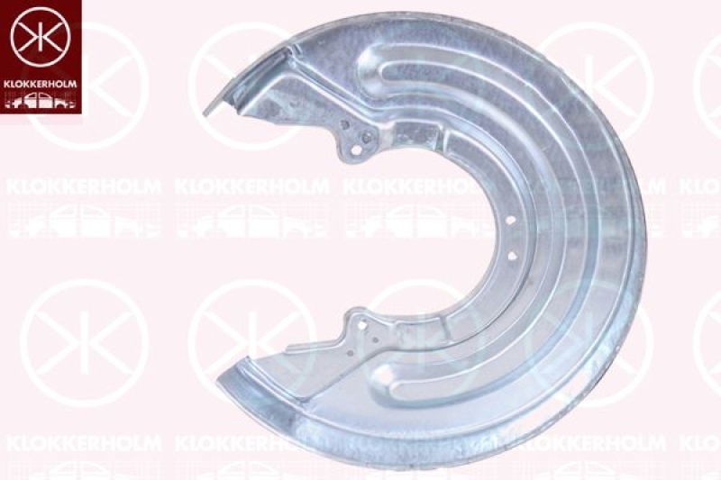 KLOKKERHOLM Splash Panel, brake disc