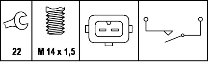 HELLA Switch, reverse light