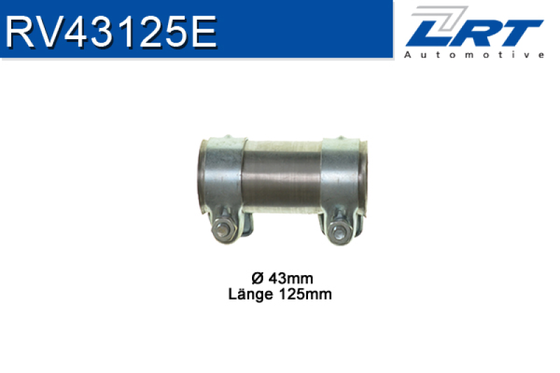 LRT Pipe Connector, exhaust system