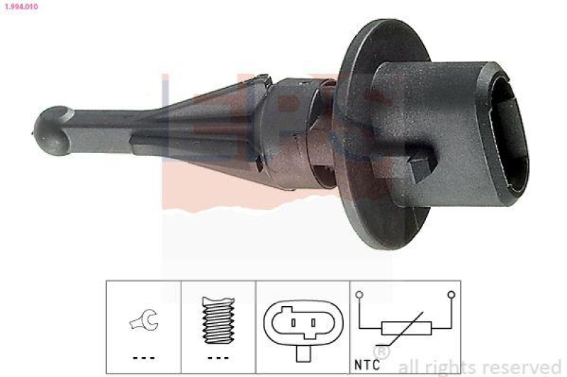 EPS Sensor, Ansauglufttemperatur Made in Italy - OE Equivalent
