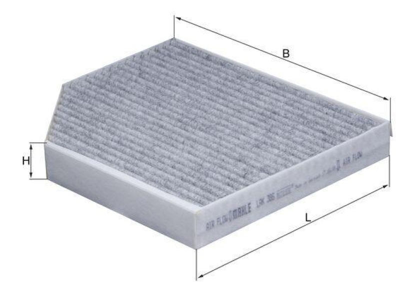 MAHLE Filter, Innenraumluft LAK 386