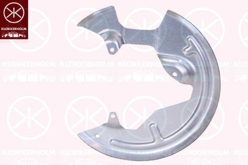 KLOKKERHOLM Splash Panel, brake disc